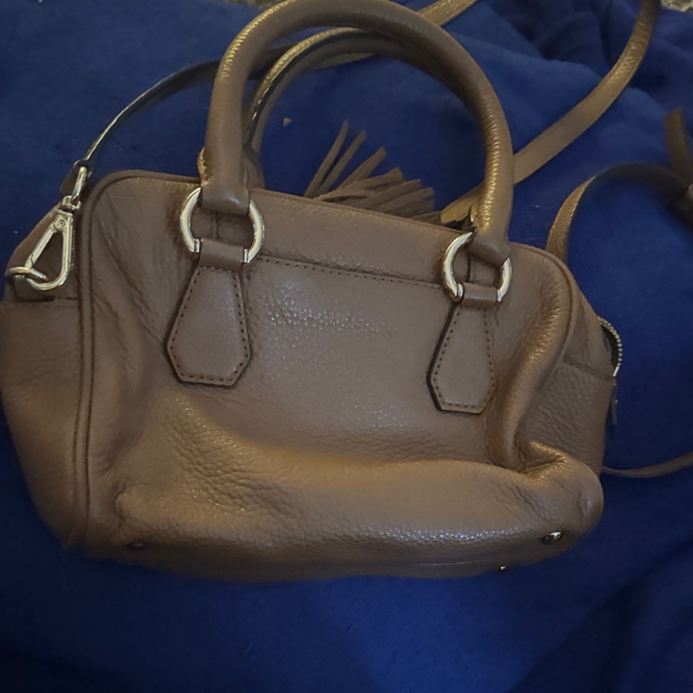 Michael Kors Tan Leather Satchel